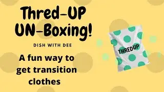 Thred-UP Unboxing | Fun online Consignment Clothing Haul #thredup