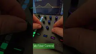 Fabfilter Pro Q3/Q4 Control 🎛 with Nektar Panorama CS12 #shorts #cubase #logicprox  #mixing