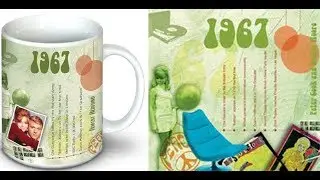 Born in 1967 Birthday Gift Idea Mug & CD 59th in 2026