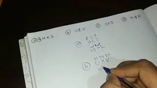 Classification (questions based on odd letter)