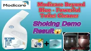 Beyond Blue Toilet Cleaner Demo 2in1 Using