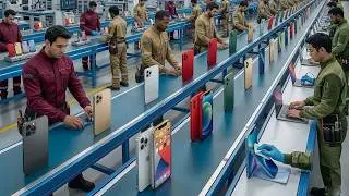 ASMR   Shall we see how smartphones are made ? ( Full Process )