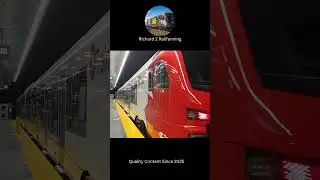 OC Transpo C14 leaves South Keys Station #train #ottawa #octranspo #stadler