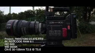 Red Epic-W digital punch-in test