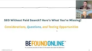 SEO without Paid Search? Here's What You're Missing! - Be Found Online
