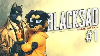 FURRY L.A. NOIRE? | Blacksad: Under the Skin - pt 1 | Fursuit Lets Play