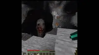 Minecraft Creepy Cave #minecraft #shorts