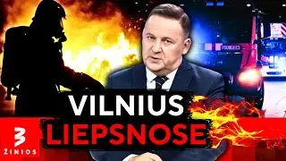 Vilnių niokojo du didžiuliai gaisrai: liepsnojo daugiabutis ir nugriaudėjo sprogimas &bull; TV3 žinios