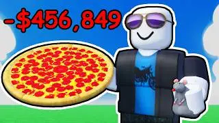 Я уничтожил ВСЕ рестораны в Roblox, готовлю пиццу...