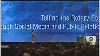 Melissa Ward's presentation at RI International Assembly, San Diego CA