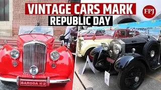 Classic & Vintage Cars Take Over Mumbai on Republic Day