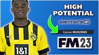 Check out these HIGH POTENTIAL young players on EXPIRING contracts on FM23
