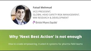How AI can impact Medical Affairs - Faisal Mehmud, VP BMS