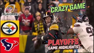 Pittsburgh Steelers vs Houston Texans  Highlights 4th NFL l Wild Card Playoffs 2026 Highlights