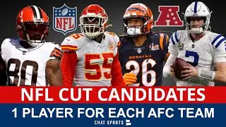 NFL Cut Candidates: Every AFC Team&rsquo;s Top Salary Cap Cut In 2022 Led By Carson Wentz & Jarvis Landry