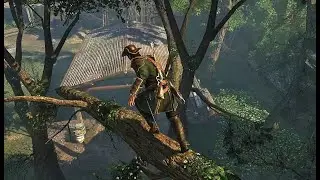 Assassins creed Rogue - Sharpshooter outfit - Stealth takedowns and outpost clearing