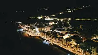 Bagnara Calabra by night