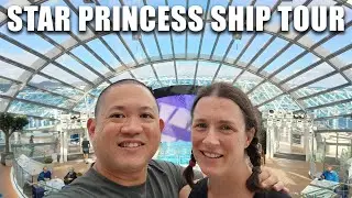 Step Aboard the Star Princess: Full Ship Tour from Bow to Stern!