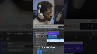 BEFORE AND AFTER WITH MY PLAYBOI CARTI PRESET IN LOGIC🎶 #logicprox #playboicarti #vocalmixing