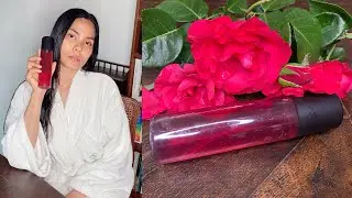 របៀបធ្វេីទឹកផ្កាកូលាបសំរាប់ជំនួយស្បែកមុខនិងខ្លួនពិសេសអ្នកឆេះថ្ងៃប្រេីល្អបំផុត/Rose Water