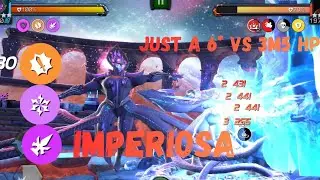 6* Imperiosa impresses in long form content in mcoc | 6* rank 2 Full boost & synergy
