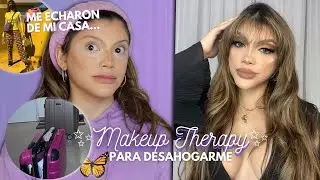 ME FUI DE MI CASA 😰🏠 (Makeup Therapy + Story times) | Karla Valentina
