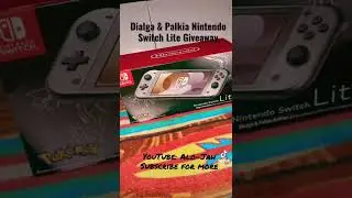 Pok&eacute;mon D&P Nintendo Switch Lite GIVEAWAY!! #pokemon #nintendo #subscribe #giveaway #foryou #fyp