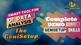 Smart Tool for OI DATA Analysis | The GeniSetup | GeniAnalysis Full Demo Hindi