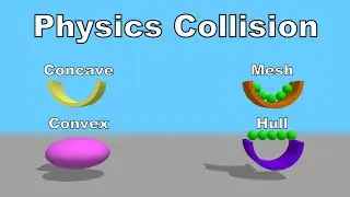 Understanding Physics: Collision Shapes, Mesh vs Hull, Concave vs Convex - for Unity and Buildbox