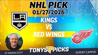 Kings vs. Red Wings NHL Betting Odds & Picks, 1/27/26 | Night Moves Show