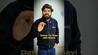 JEE Mains 2026 1st Attempt Dates Out 💀 NTA Latest Update 🚨 #shorts #esaral #iit #jee #jee2026