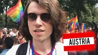 Russian Accidentally Visits a Pride Event in Vienna (Austria)