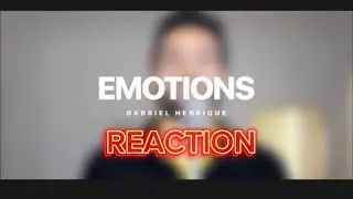 Emotions | Gabriel Henrique (Mariah Carey) REACTION #gabrielhenriquereaction #gabrielhenrique