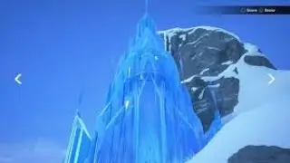 Kingdom Hearts III Reach Elsa's Ice Castle