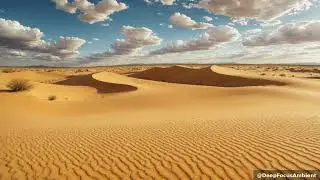 Golden Desert Harmony: Ethereal Focus Sounds for Clarity 🌅