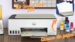 Soluci&oacute;n definitiva Atasco de papel HP Smart Tank 583 la hoja no pasa por una obstruccion de objeto