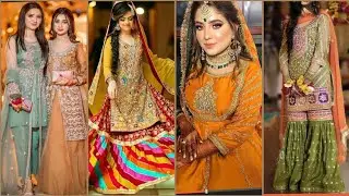 Stylish & Beautiful Trendy Mayon Mehndi Party Wear Dress Designing Ideas 2025/26