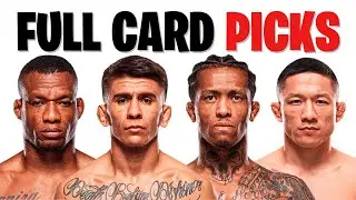 UFC Fight Night Bautista vs Oliveira Full Card Predictions & Breakdown
