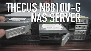 Thecus N8810U-G NAS Server (10 Gigabit, Rackmount) Review & Software Demo