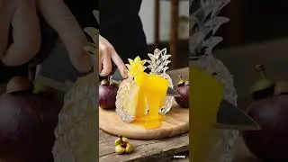 Unwind with AI Fruit ASMR 🍍 | Pineapple Cutting & Juicy Crunch That Hits Right