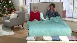 Berkshire Blanket Velvet Soft Cozy Sheet Set on QVC