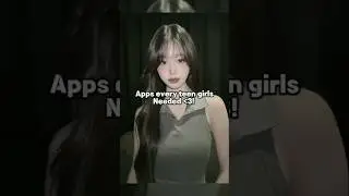 Apps every teen girls needed 🎀📱!!#beautytips#teens#aesthetic#skincare#trendingshorts#musthave#glowup