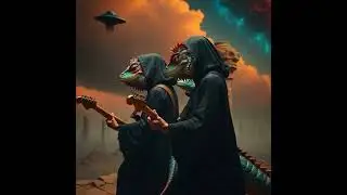 Illuminati Lizard - Power Lizards (Official Music Video)