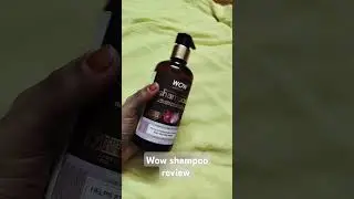 wow shampoo review #wowshampoo #wow #shorts #youtubeshorts #trending #viral #skincare #review