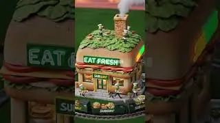 Pepe&rsquo;s Mini Fast Food Adventure 🍔🐸  #MiniWorld #MiniatureArt #FunnyShorts #MiniFastFood #TinyWorld