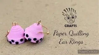 Ear Rings | Paper Quilling | Craft 2020-02