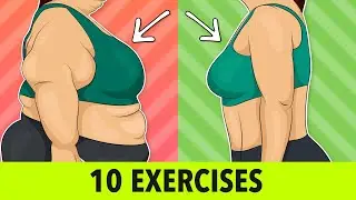 Top 10 Exercises to Reduce Chest Fat - Home Workout