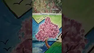 #drawing #nature #easy #beautiful #pinktree #music #exhibition #school #painting #watercolor #beach