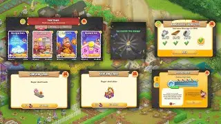 Hay Day Gameplay Level 87 | Barn Upgrade, Halloween Boat Event,50 Golden Key,Catlogue & Greg's Gift 