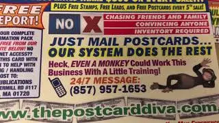 (Passive Income) Make Money Mailing Postcards From Home The Postcard Tycoon|Profit Max Formula